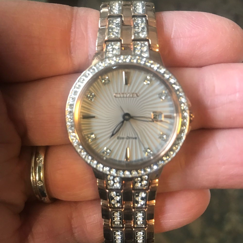 Citizen Women's rose gold watch with